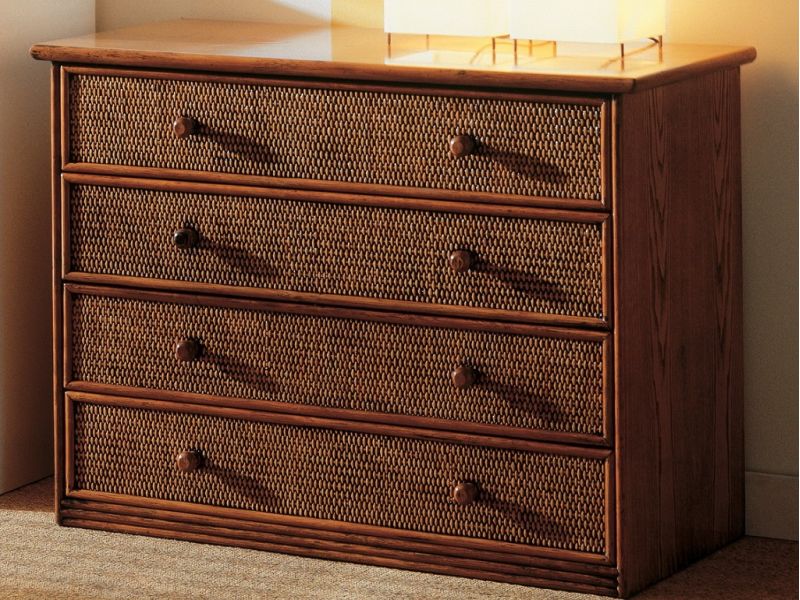 Commode Ceuta en rotin