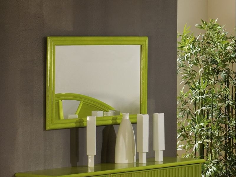Miroir Gérone en rotin