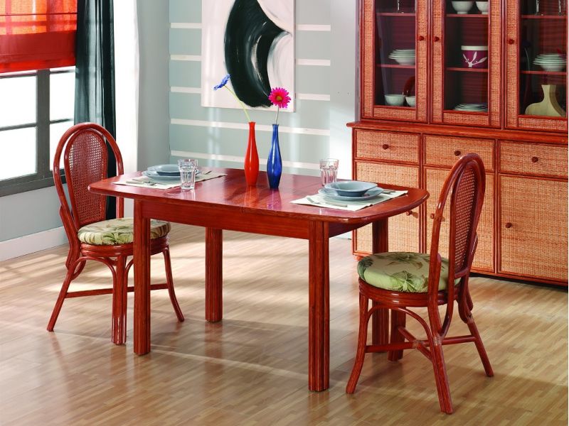 Table Almeria en rotin