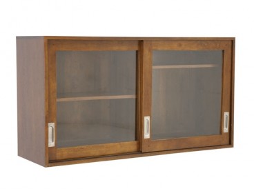 Meuble haut de cuisine en bois 120 cm