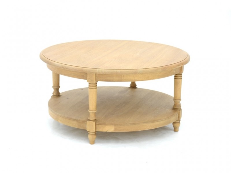 Table basse Venise 3, finition brut