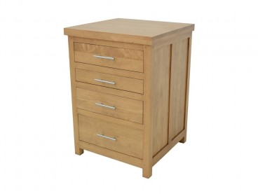 Meuble bas 4 en brut, Largeur 40 cm, sans plateau