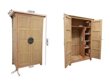 Armoire Yala 2 rouge siam