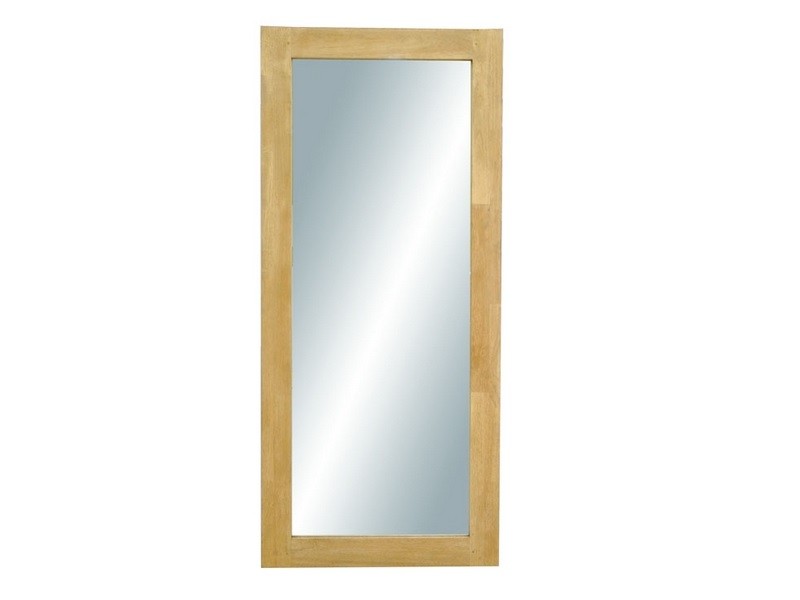 Miroir Bangkok en hévéa massif