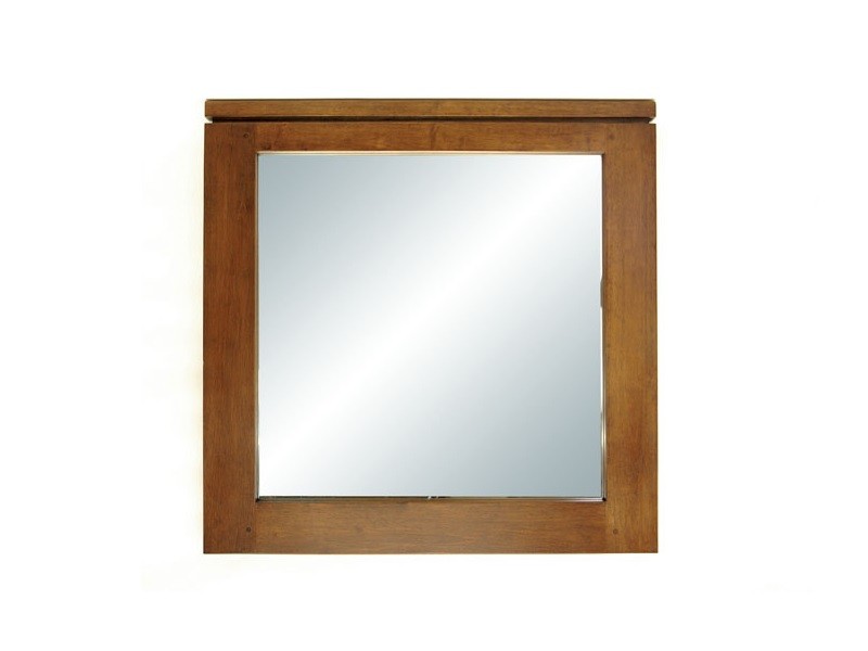 Miroir Bangkok 3 en hévéa massif