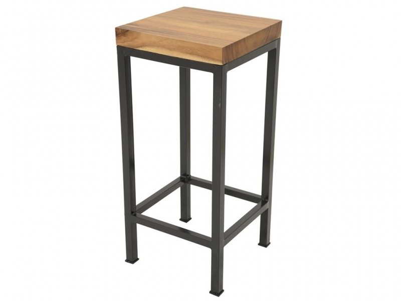 Tabouret de bar Magnolia en acacia massif 