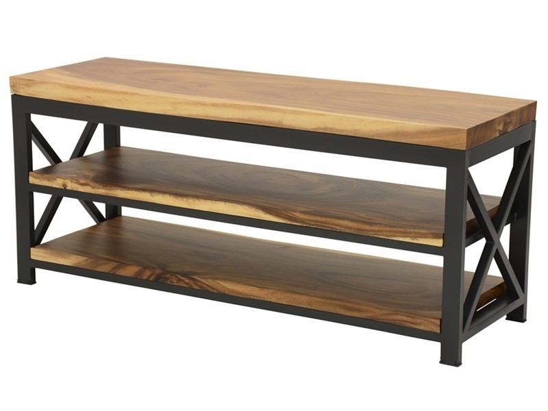 Meuble TV Magnolia en acacia massif 