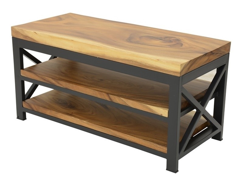 Meuble TV Magnolia 2 en acacia massif