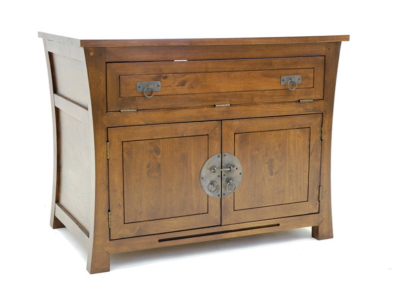 Buffet Lampang en hévéa massif