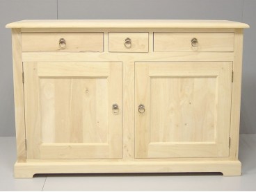 Buffet en bois massif brut