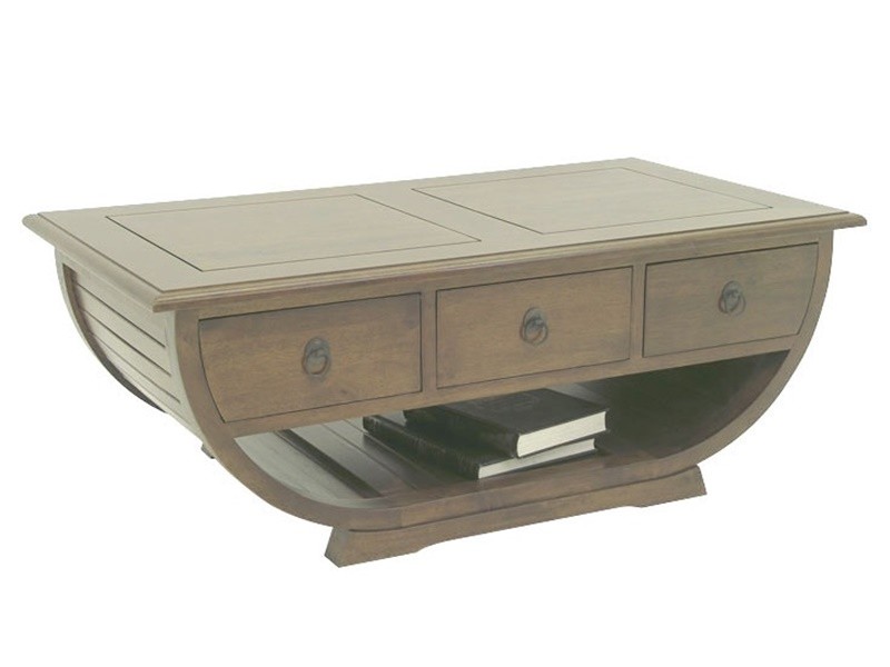 Table basse Satun en hévéa massif