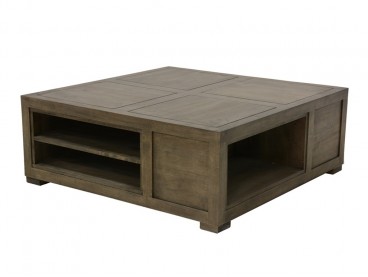 Table basse Ranong style contemporain en bois