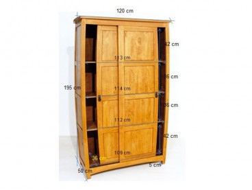 Dimensions Armoire portes coulissante