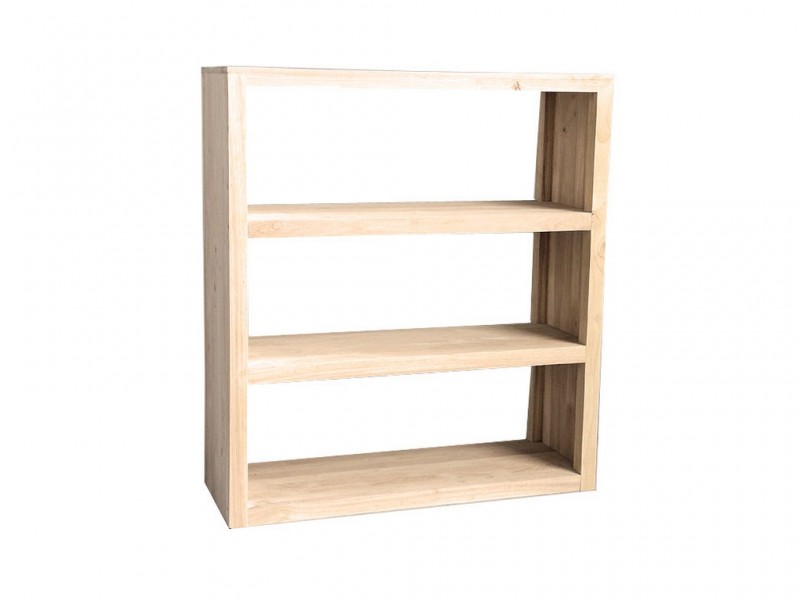 Étagère en bois massif présenté en brut Étagère en bois massif présenté en brut