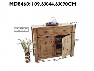 Dimensions utiles buffet 2 portes 2 tiroirs