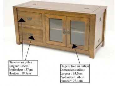 Dimension Meuble bas Pattani
