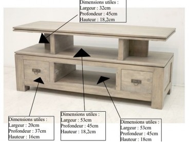 Dimension Meuble TV Bangkok