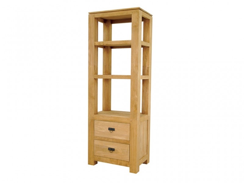 Colonne hauteur 170 cm en hévéa massif, Finition Huilé Naturel Colonne hauteur 170 cm en hévéa massif, Finition Huilé Naturel