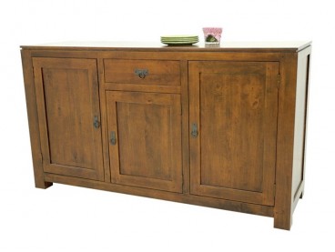 Buffet Bangkok en bois foncé style ancien