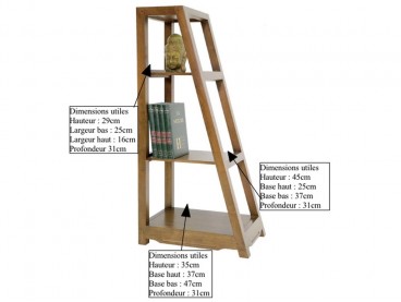 Dimension Étagère Ranong 3