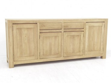 Enfilade buffet Tak en bois clair, huilé naturel, 200 cm