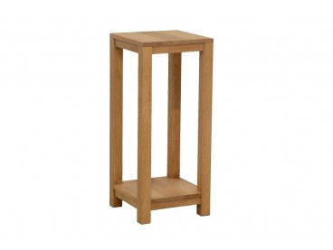 Sellette dimension L 30 cm - P 30 cm - H 70 cm en bois massif, Finition Huilé Naturel