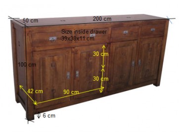 Dimensions Enfilade Pattani