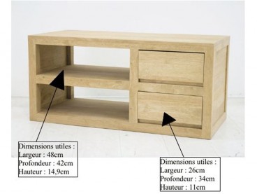 Dimension utiles Meuble bas Tak 1