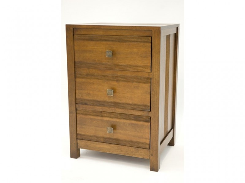 Chevet Pattaya 2 en hévéa massif