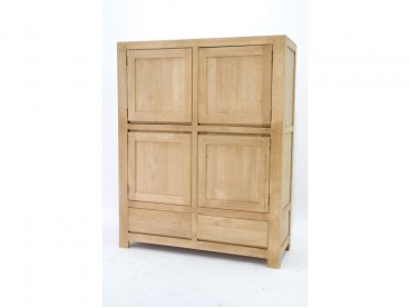 Buffet haut Tak 120 cm en bois massif