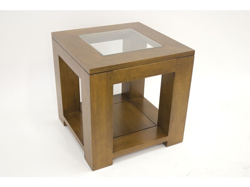 Bout de canapé Bangkok 2 en hévéa massif