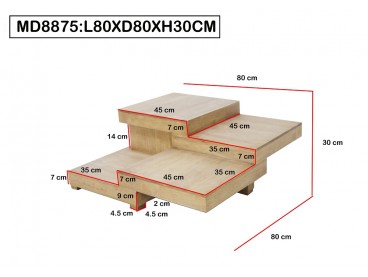 Table basse Ranong 6