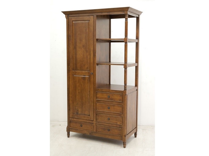 Armoire Venise en hévéa massif