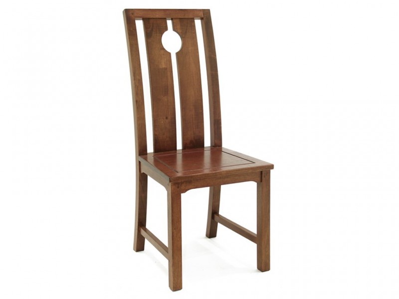 Chaise Yala en hévéa massif