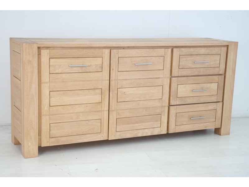 Buffet Tiga en hévéa massif