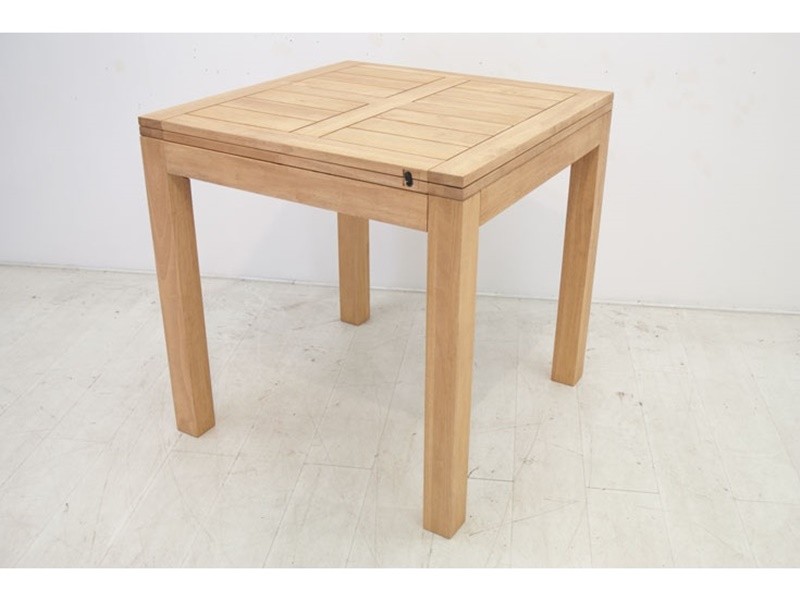 Table bar Tiga en hévéa massif