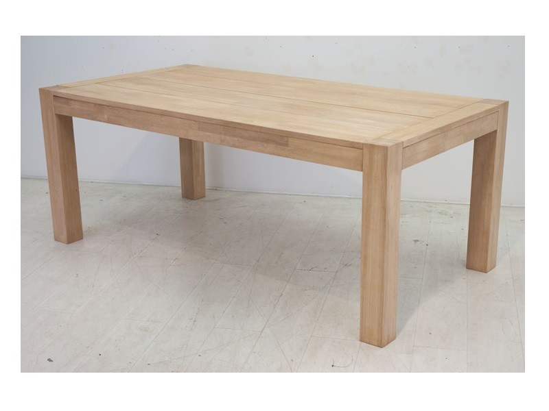 Table Thaman 3 en hévéa massif