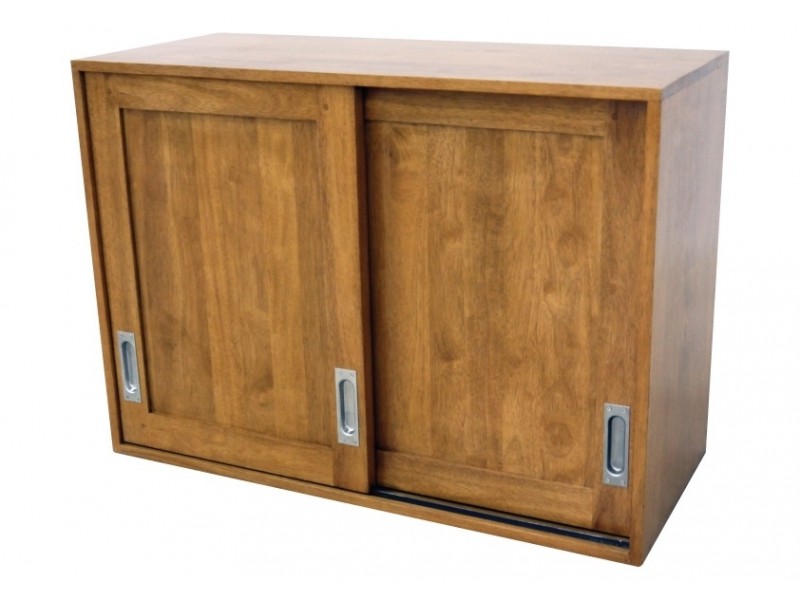 Meuble haut de cuisine en bois d'hévéa massif Meuble haut de cuisine en bois d'hévéa massif