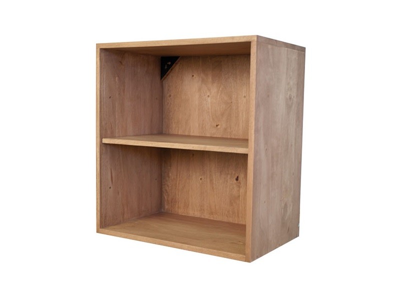 Meuble haut 3 de cuisine en hévéa massif