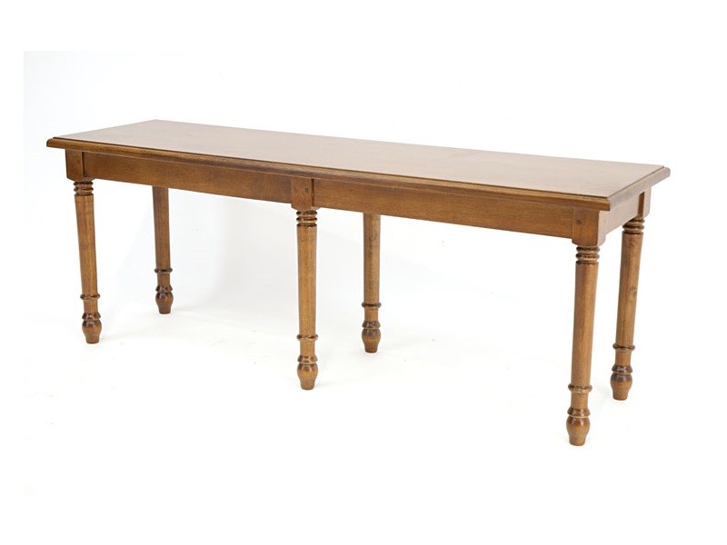 Banc Venise en hévéa massif