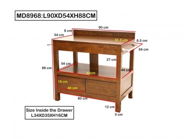 Meuble Simple vasque Océania