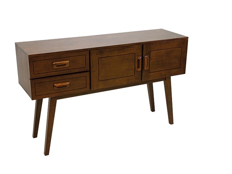 Console Vintage 2 en hévéa massif