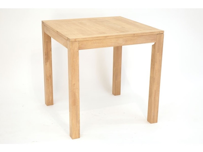 Table bar Tak en hévéa massif 