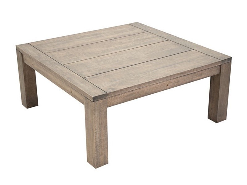 Table basse Thaman 4 en hévéa massif