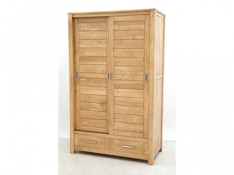 Armoire Thaman en hévéa massif