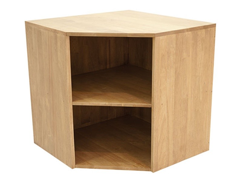 Meuble d'angle Europa en hévéa massif