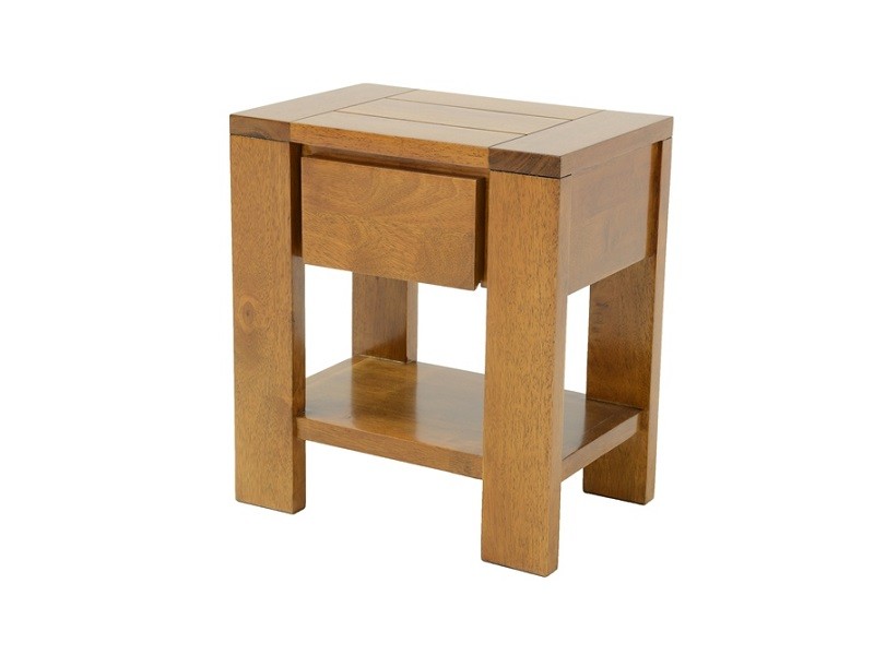 Chevet Thani en hévéa massif