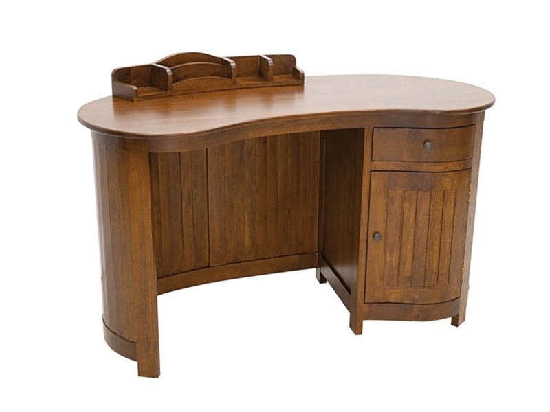 Bureau Sinja 2 en hévéa massif