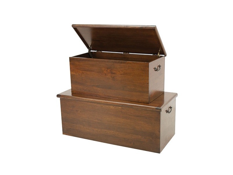 Coffre Bangkok en hévéa massif