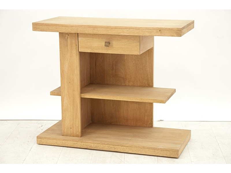 Console Ranong 4 en hévéa massif